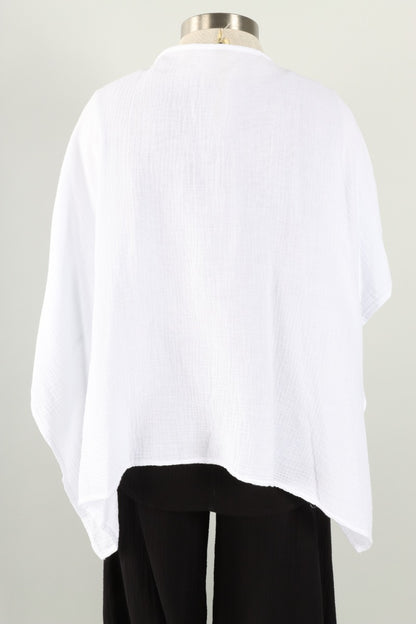 Gauze Versatile Wrap - White