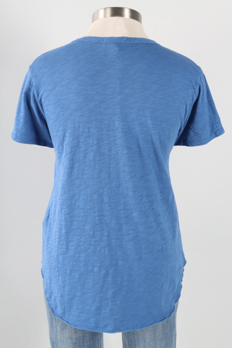 Short Sleeve Crew Tee - Tanzanite Gleam