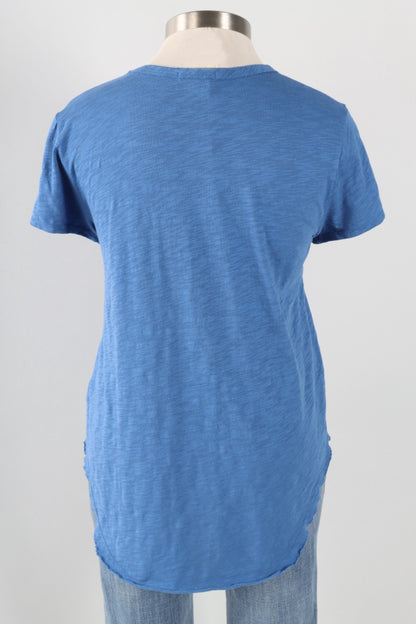 V-Neck Tee - Tanzanite Gleam
