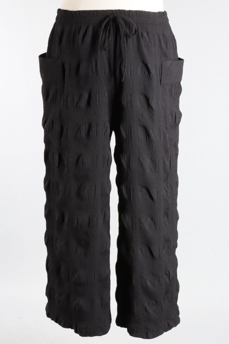 Oversized Pocket Pant - Black
