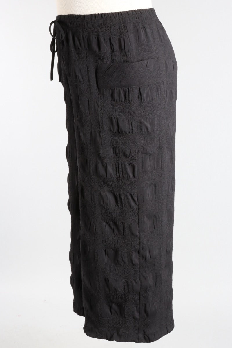Oversized Pocket Pant - Black