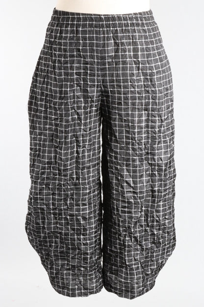 Lantern Pant - Black & White Check