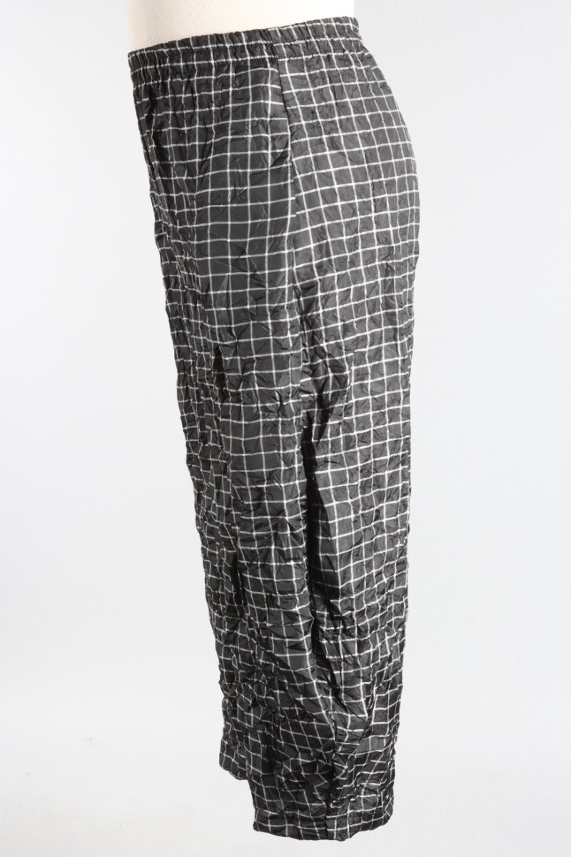 Lantern Pant - Black & White Check