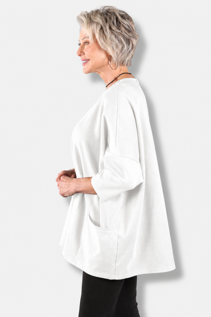 Osize Pullover - White