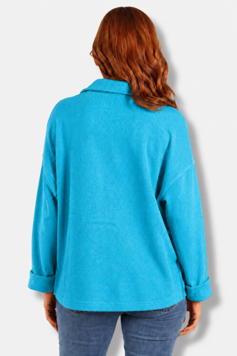 Zippy Jacket - Azure