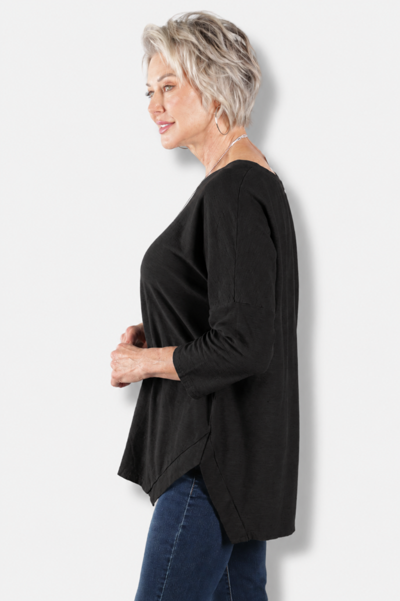 Osize Boxy Top - Black