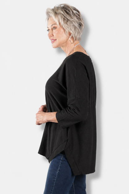 Osize Boxy Top - Black