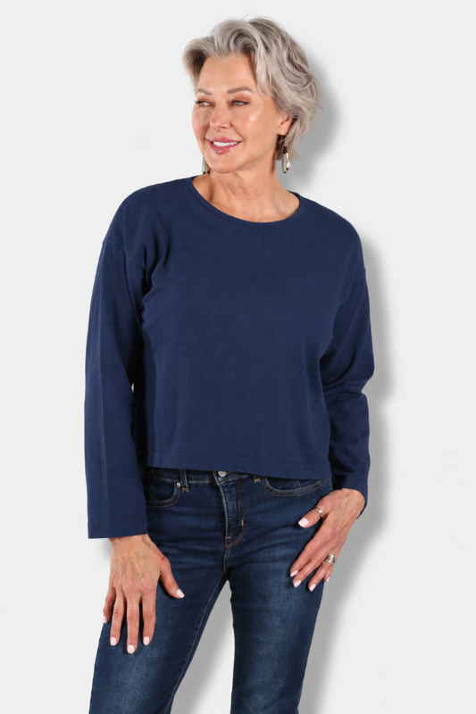 Long Sleeve Crop Crew - Nova 