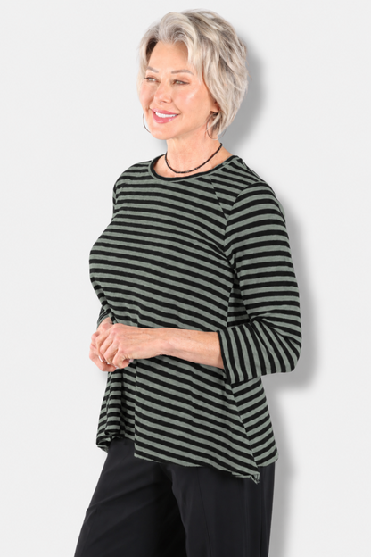Sporty Swing Top - Kelp