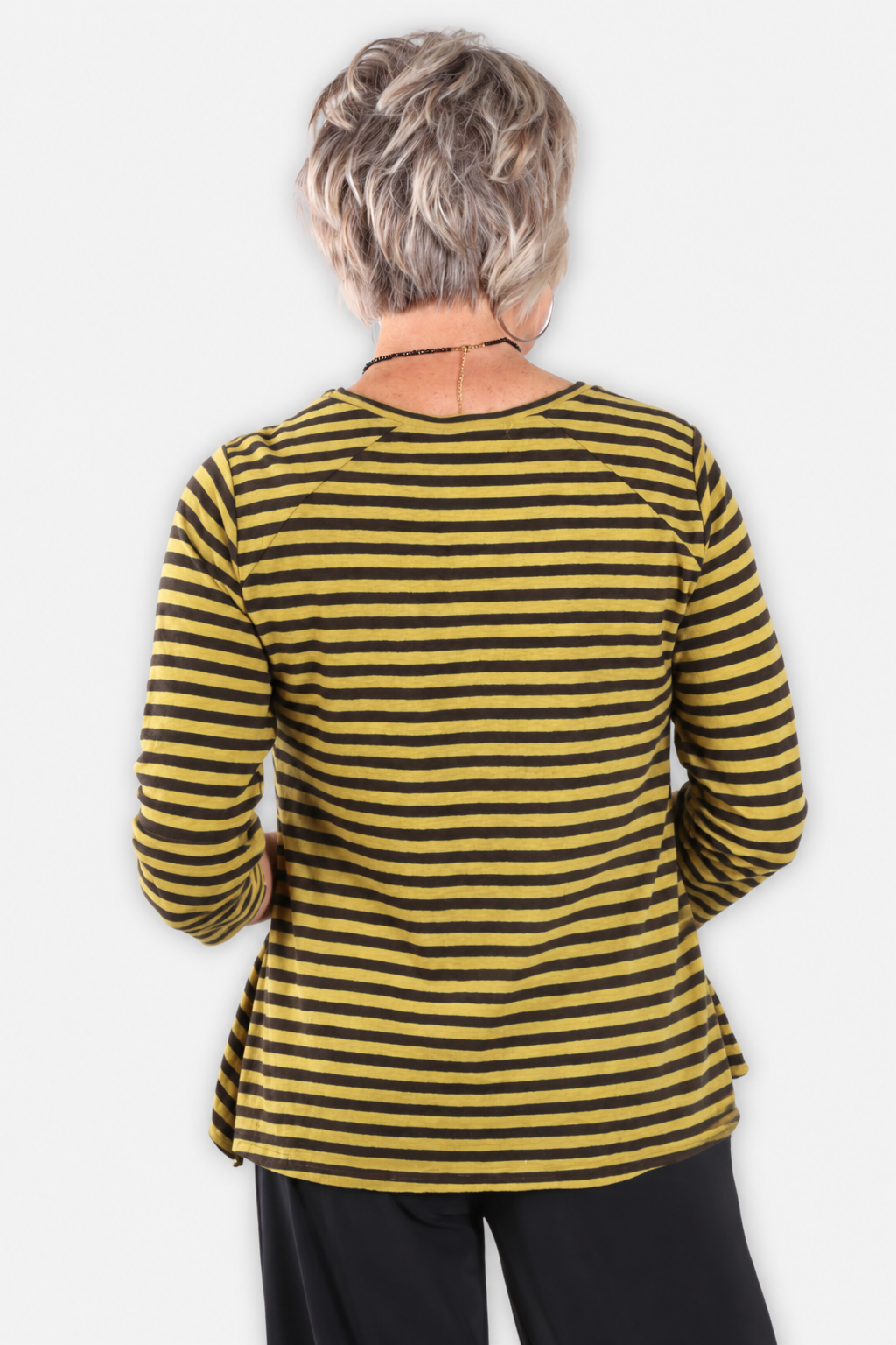 Sporty Swing Top - Pea