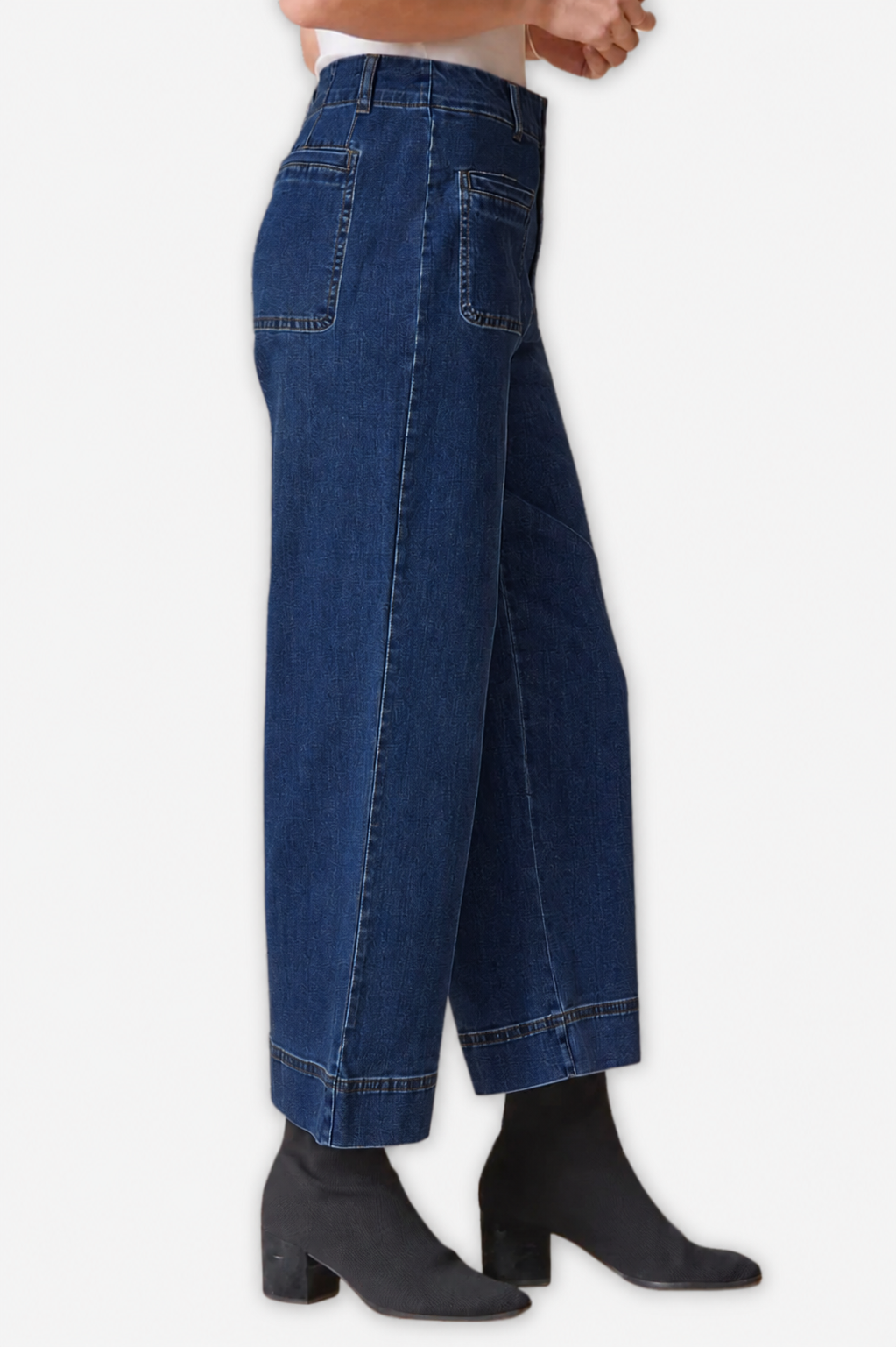 Ankle Jean - Dark Denim 