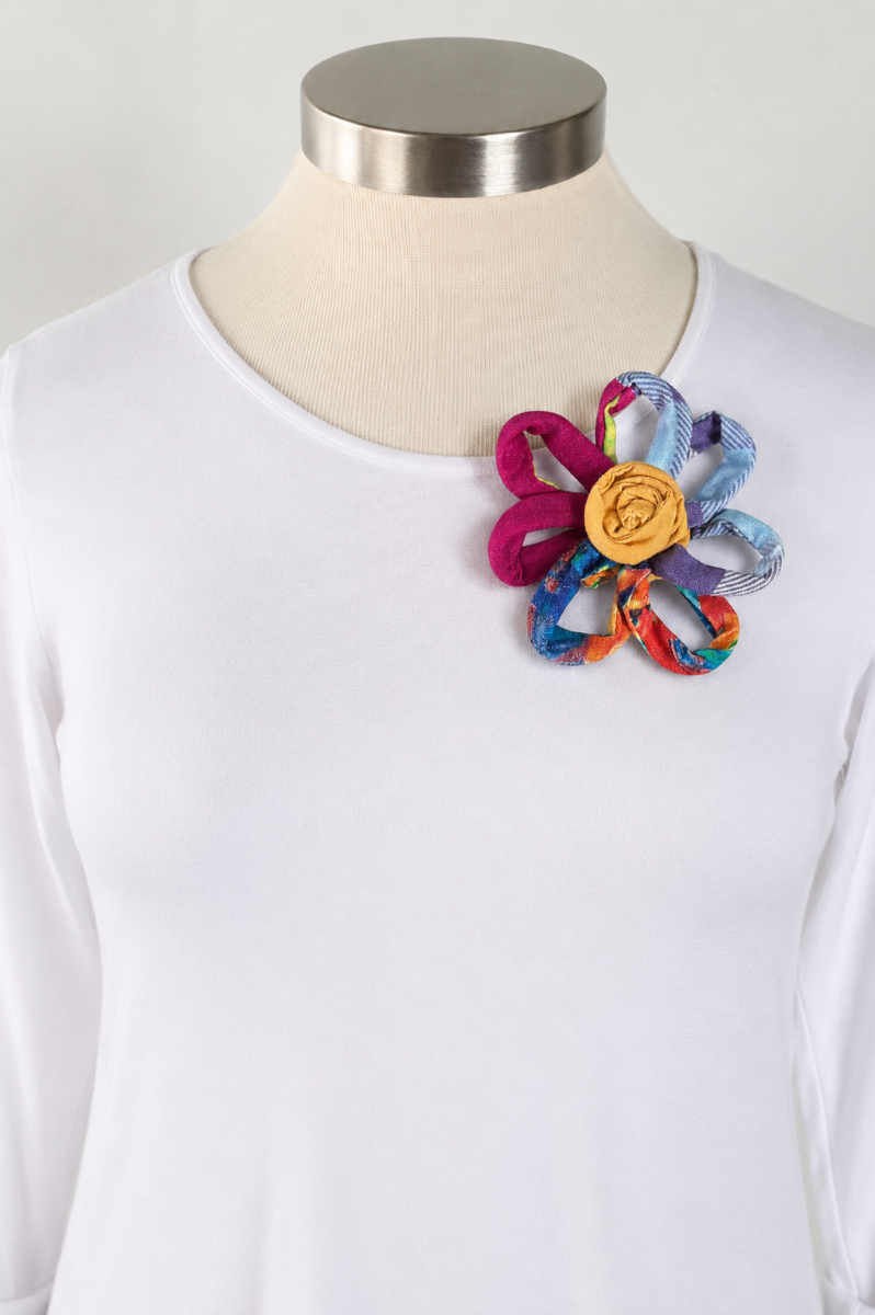 Daisy Pin - Multi Color