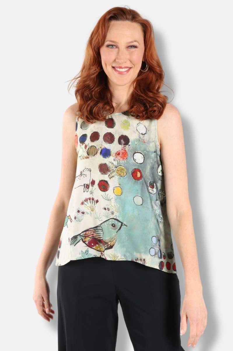 Keyhole Tank - Abstract Blue