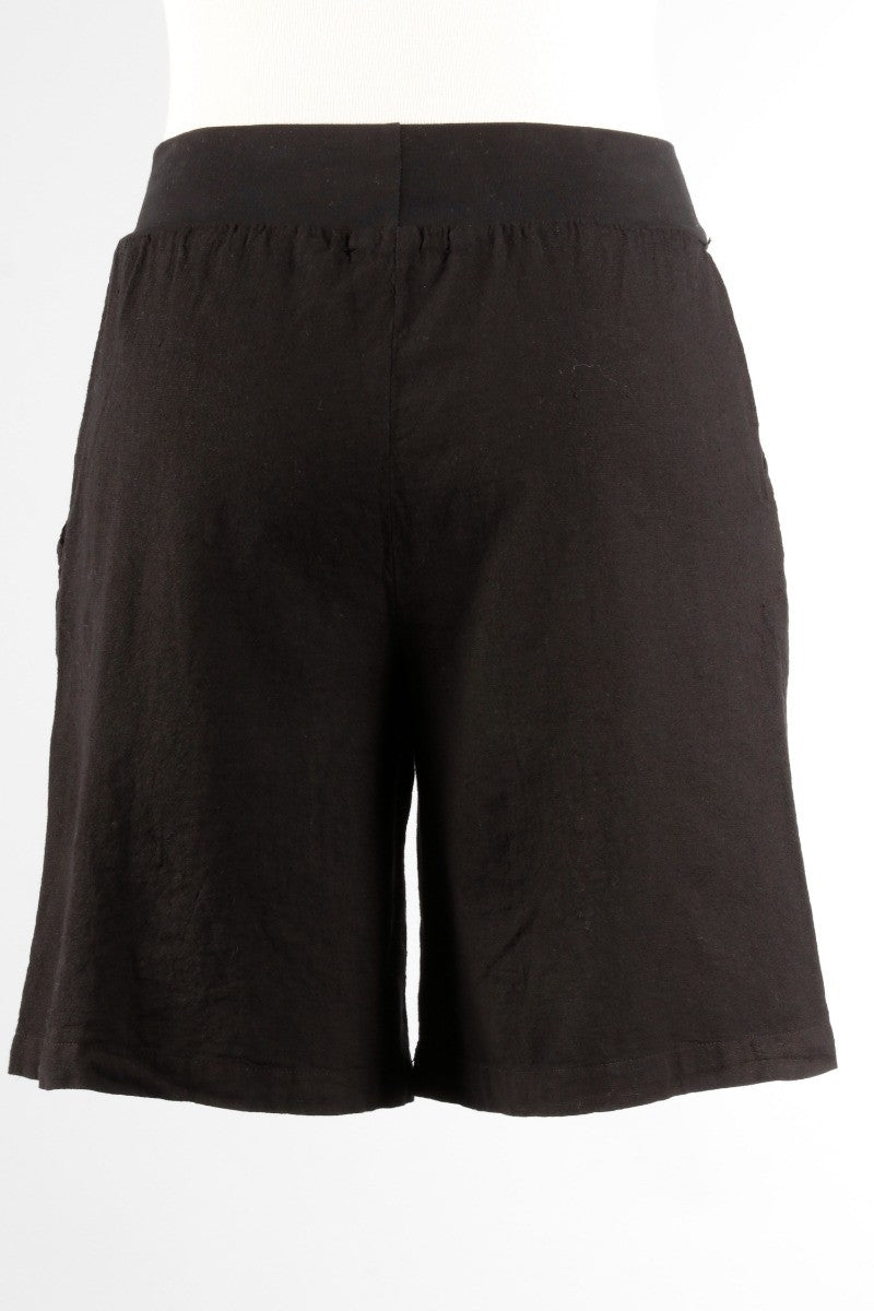 Walking Short - Black Crosshatch