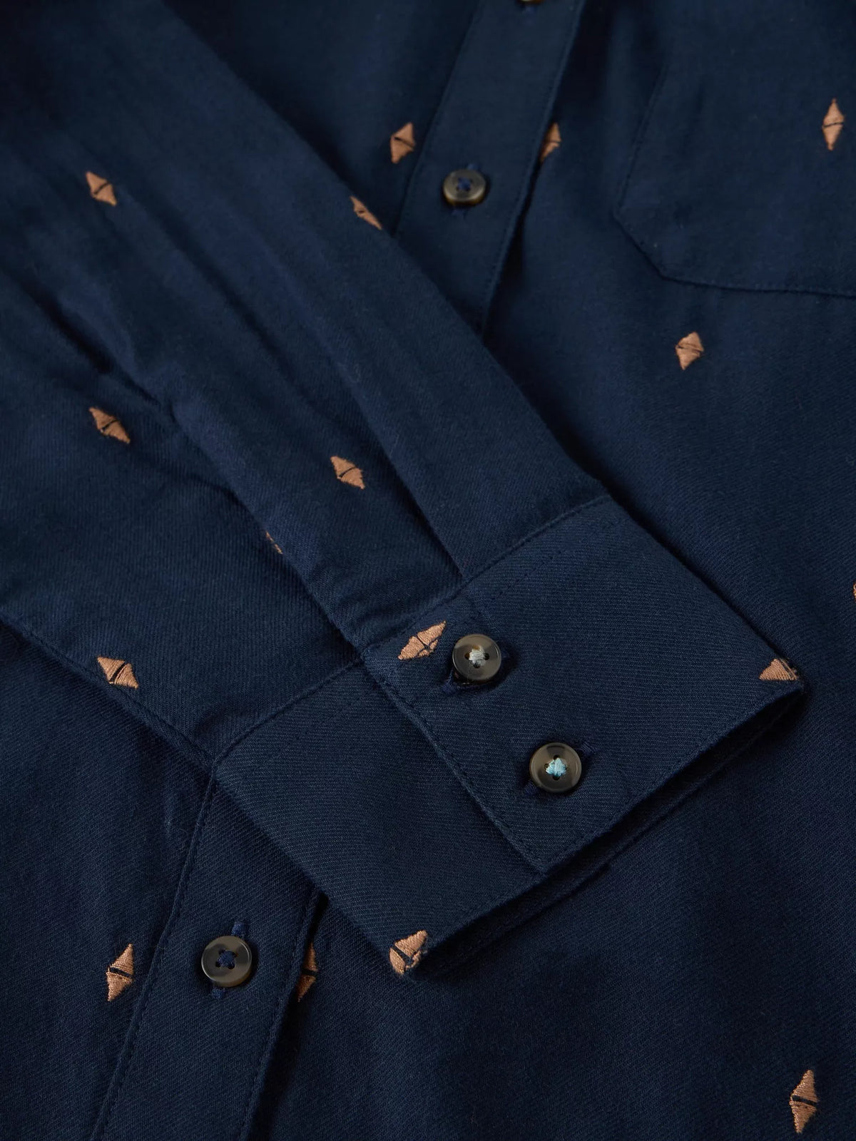 Libby Diamond Shirt - Dark Navy