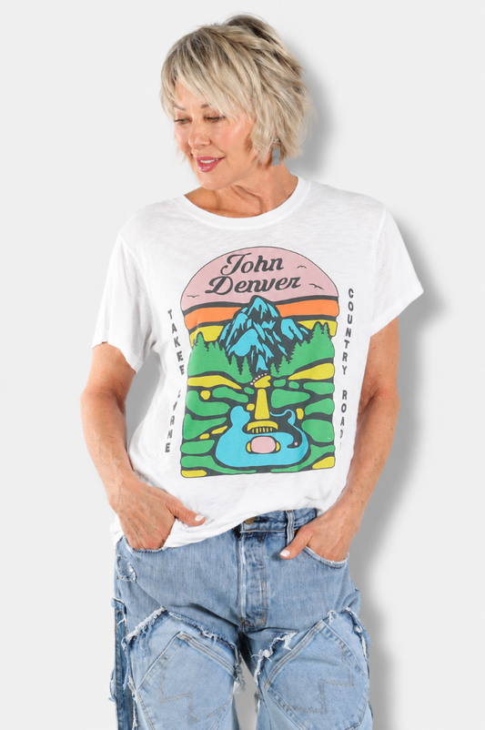 Burnout Tee - White 