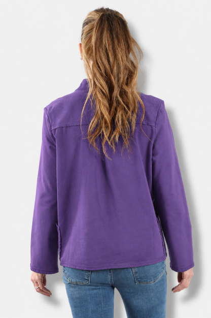 Zip Up Cover Jacket Plus - Jam