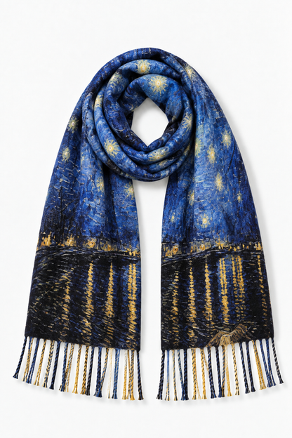 Starry Night Over Rhine & Starry Night Scarf