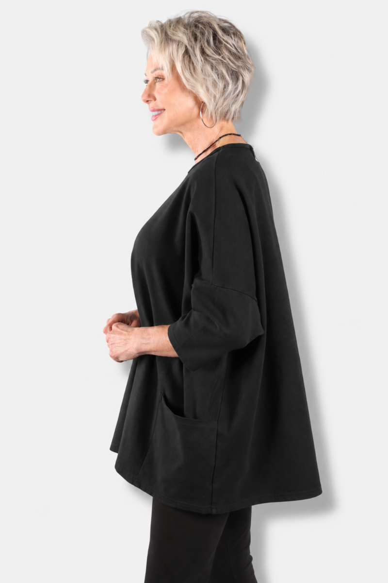 Osize Pullover - Black