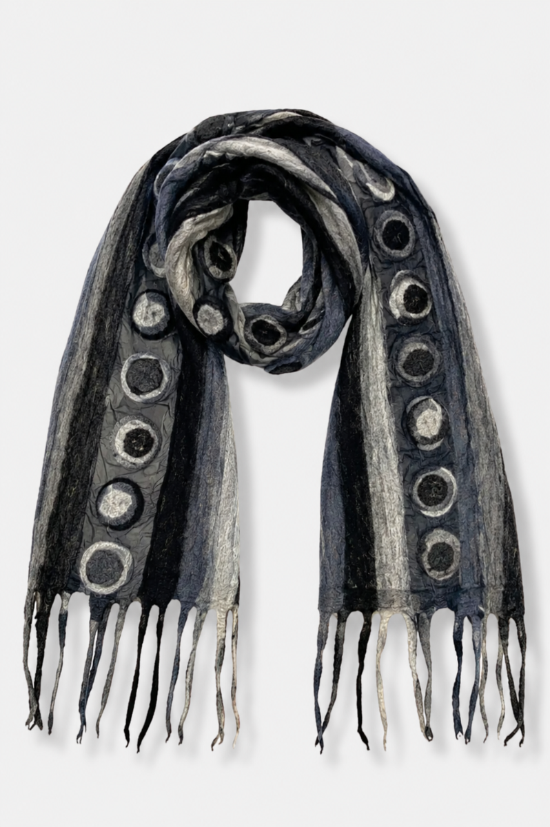Stripes & Stones Scarf 