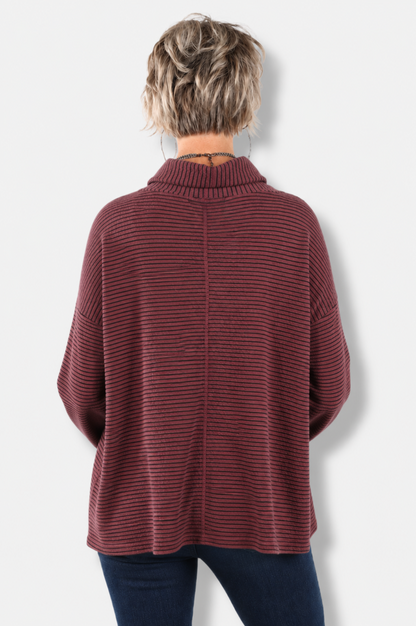 CUT LOOSE CUT LOOSE 0587995-2607 FUNNEL PULLOVER CNNEBARK