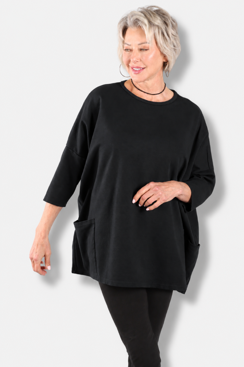 Osize Pullover - Black