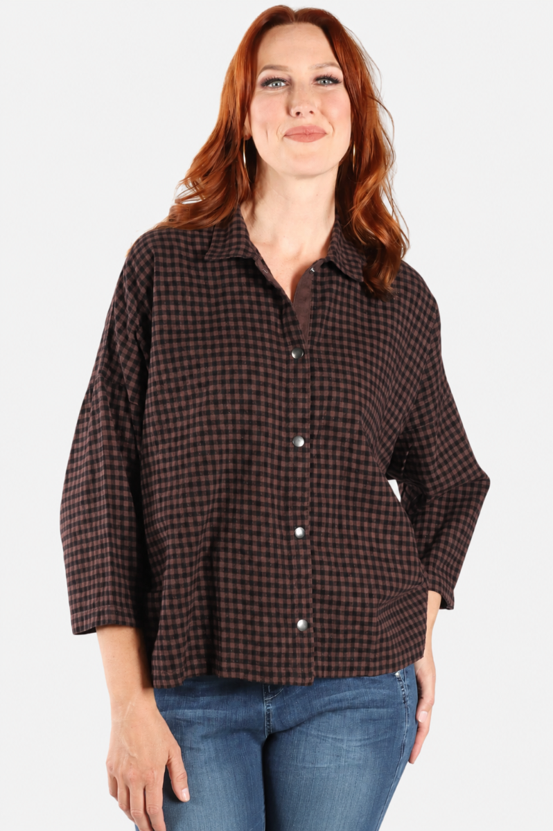 Big Shirt - Chicory Check