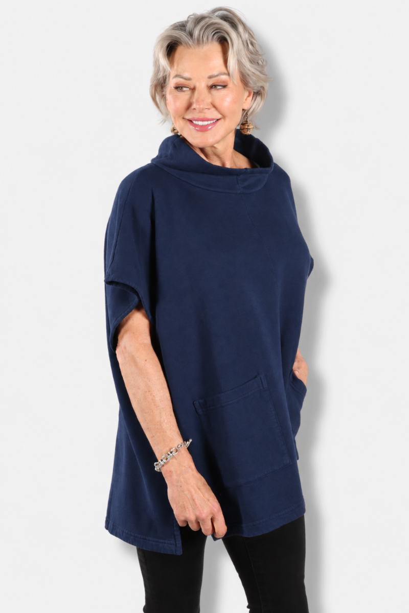 Pip Poncho - Nova Fleece 