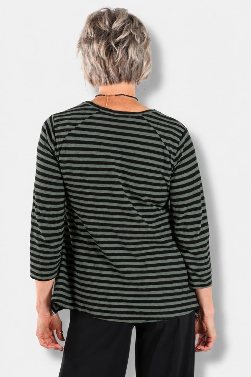 Sporty Swing Top - Kelp