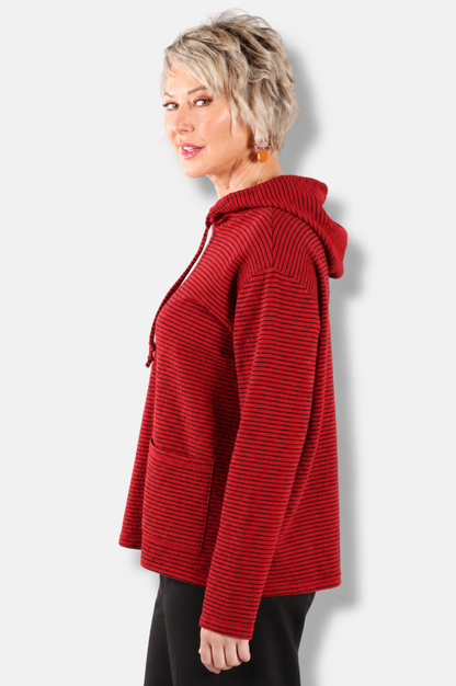 A-Line Hoodie - Maraschino