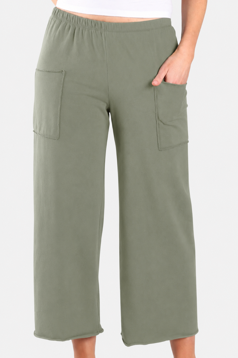 Prairie Crop Pant - Jungle