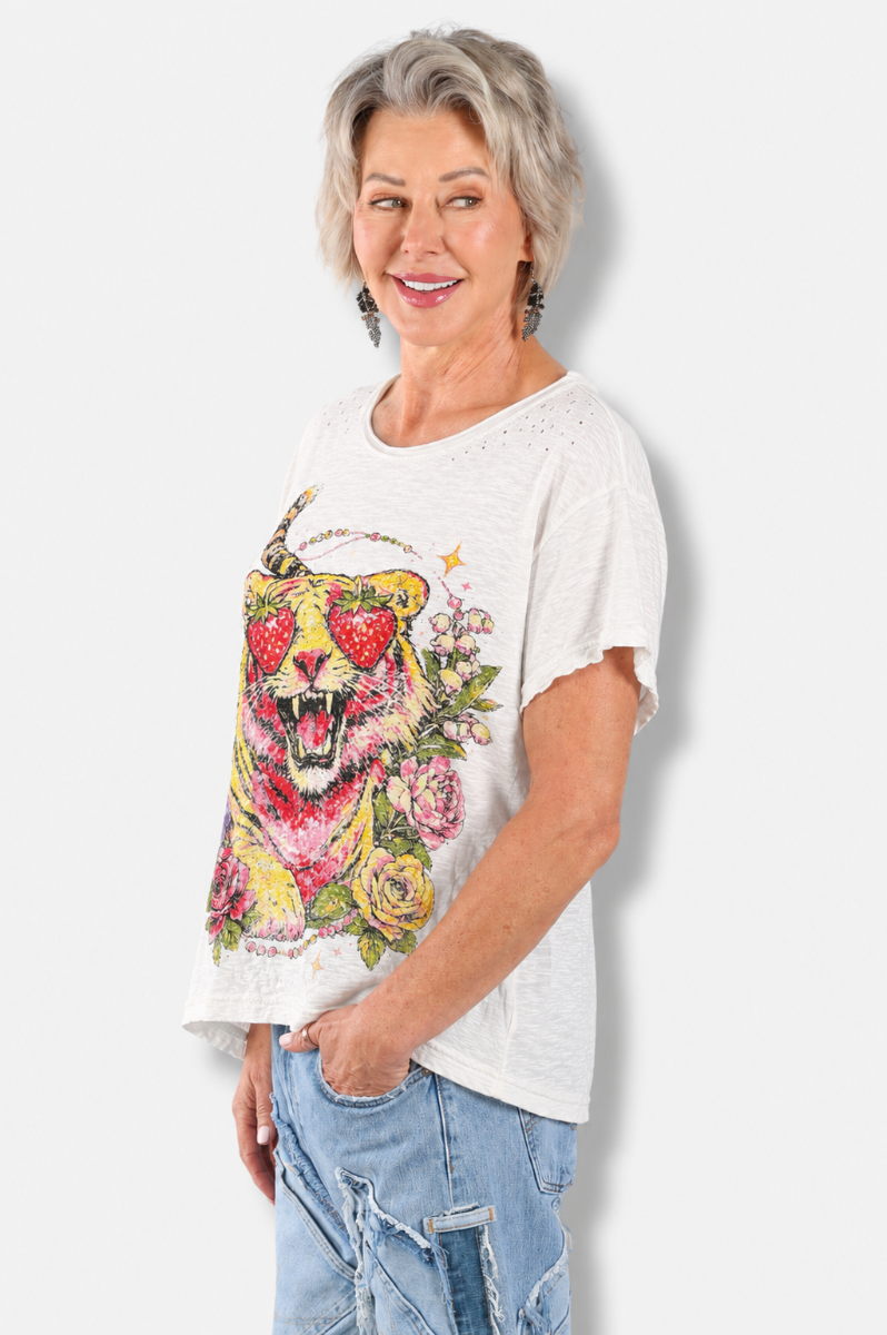 Worn Weather Tee - Tigers