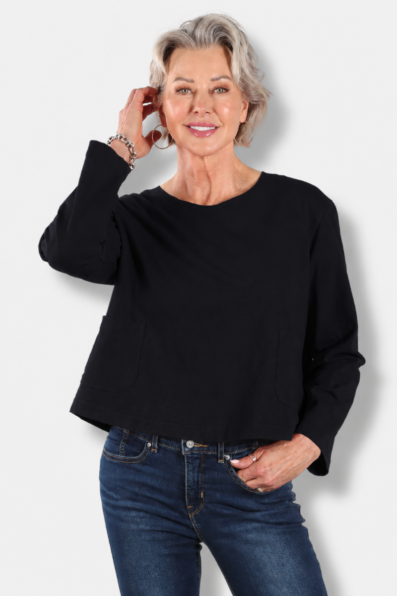 Boxy Shirt - Black