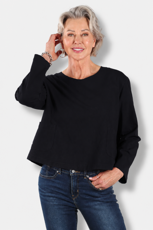 Boxy Shirt - Black