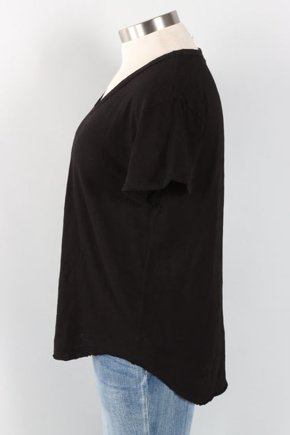 V-Neck Tee - Black