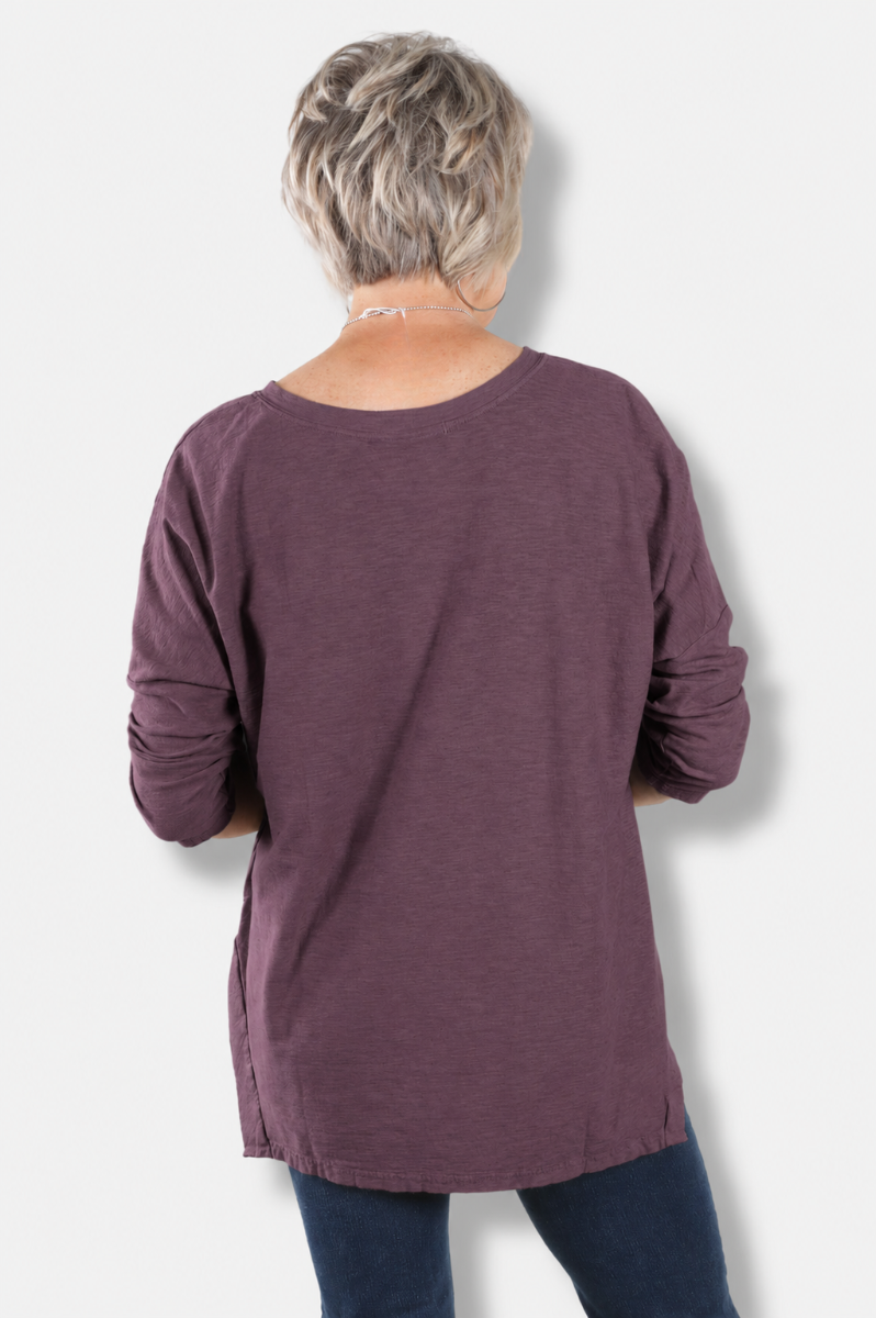 Osize Boxy Top - Cinnabark