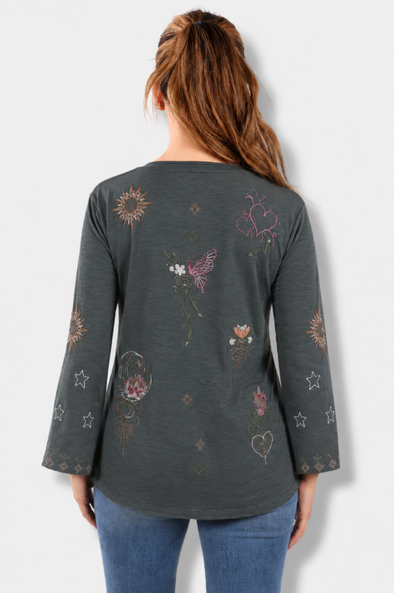 Sedna Top - Dark Grey