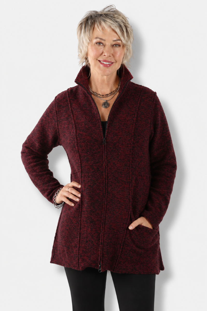 CUT LOOSE 3248526-2607 ZIP JACKET MRASCHNO