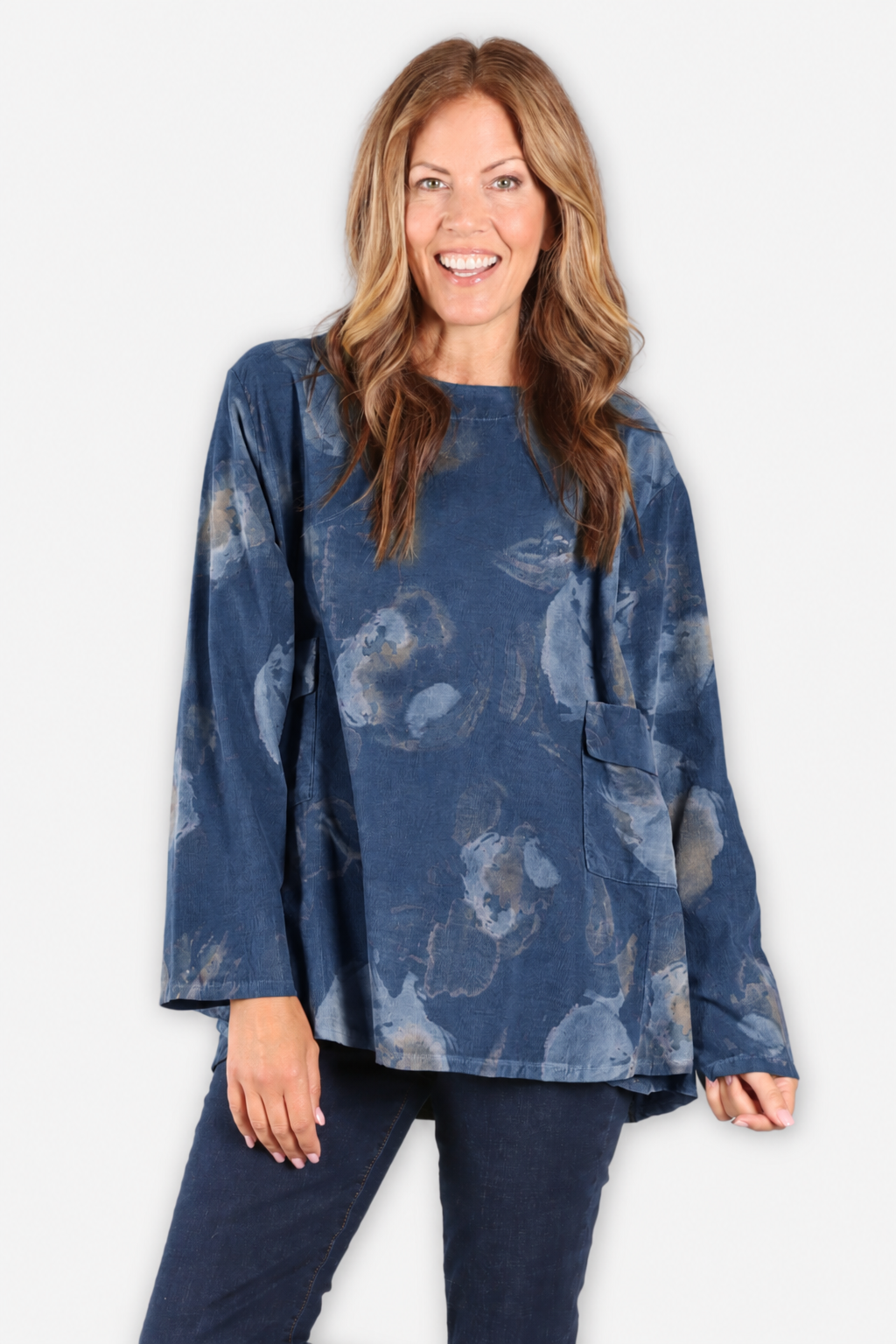 Artsy Pullover - Navy