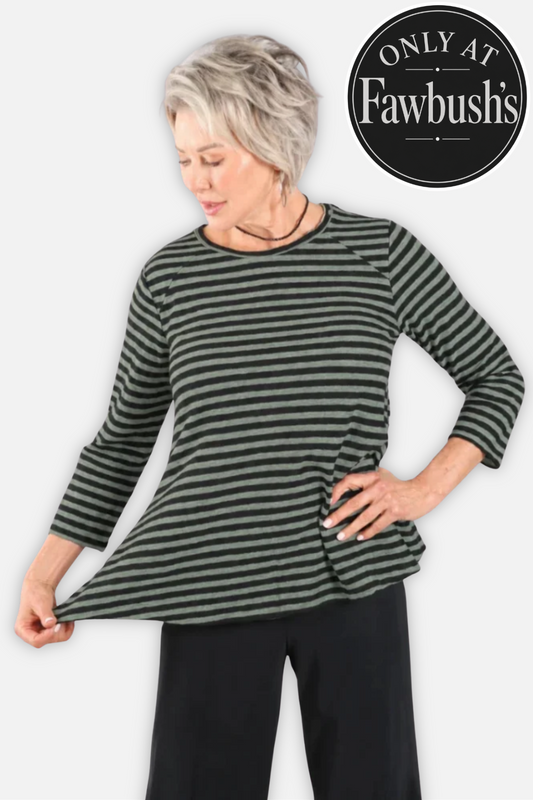 Sporty Swing Top - Kelp