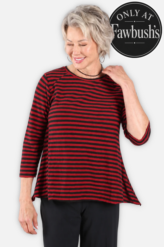Sporty Swing Top - Maraschino