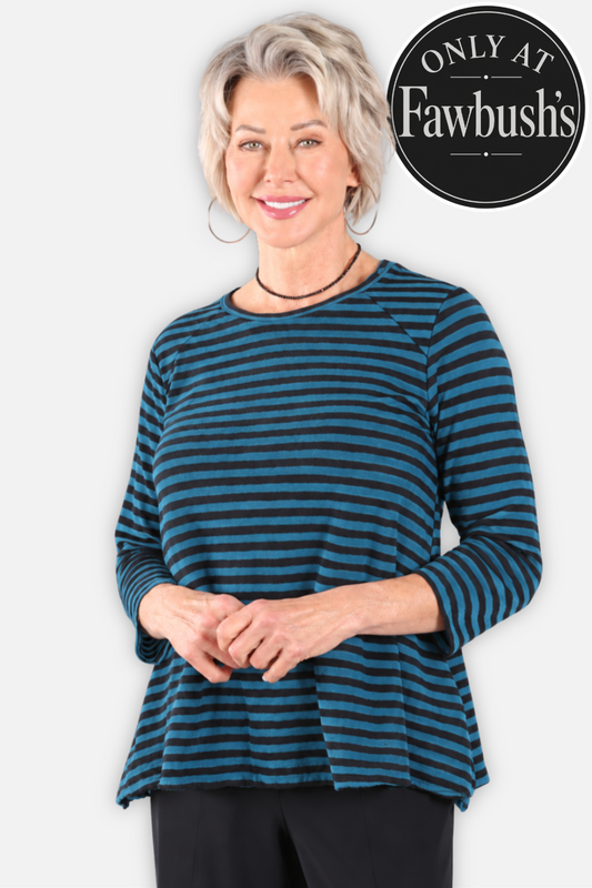 Sporty Swing Top - Peacock