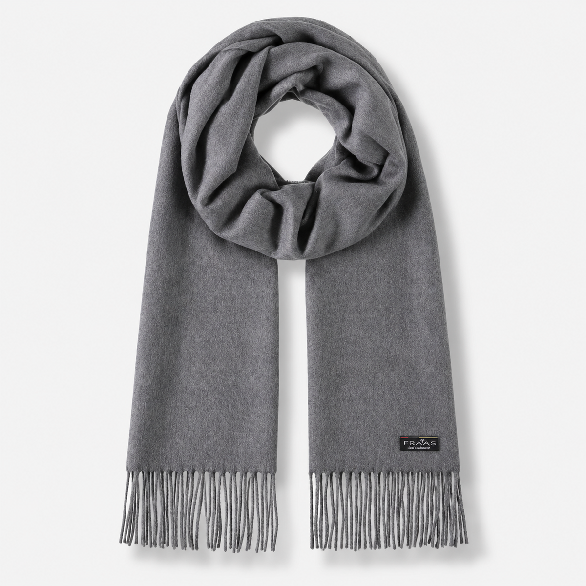 Essential Solid Cashmink Scarf - Mid Grey