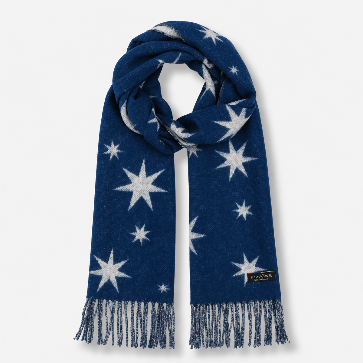 Twinkle Stars Cashmink Scarf - Navy