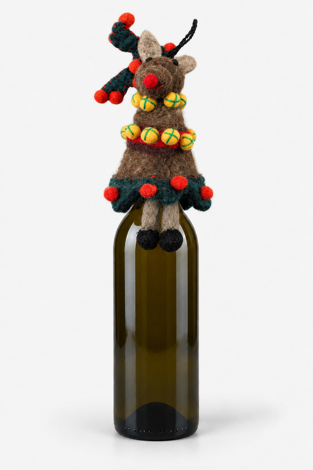 Christmas Bottle Topper - Reindeer