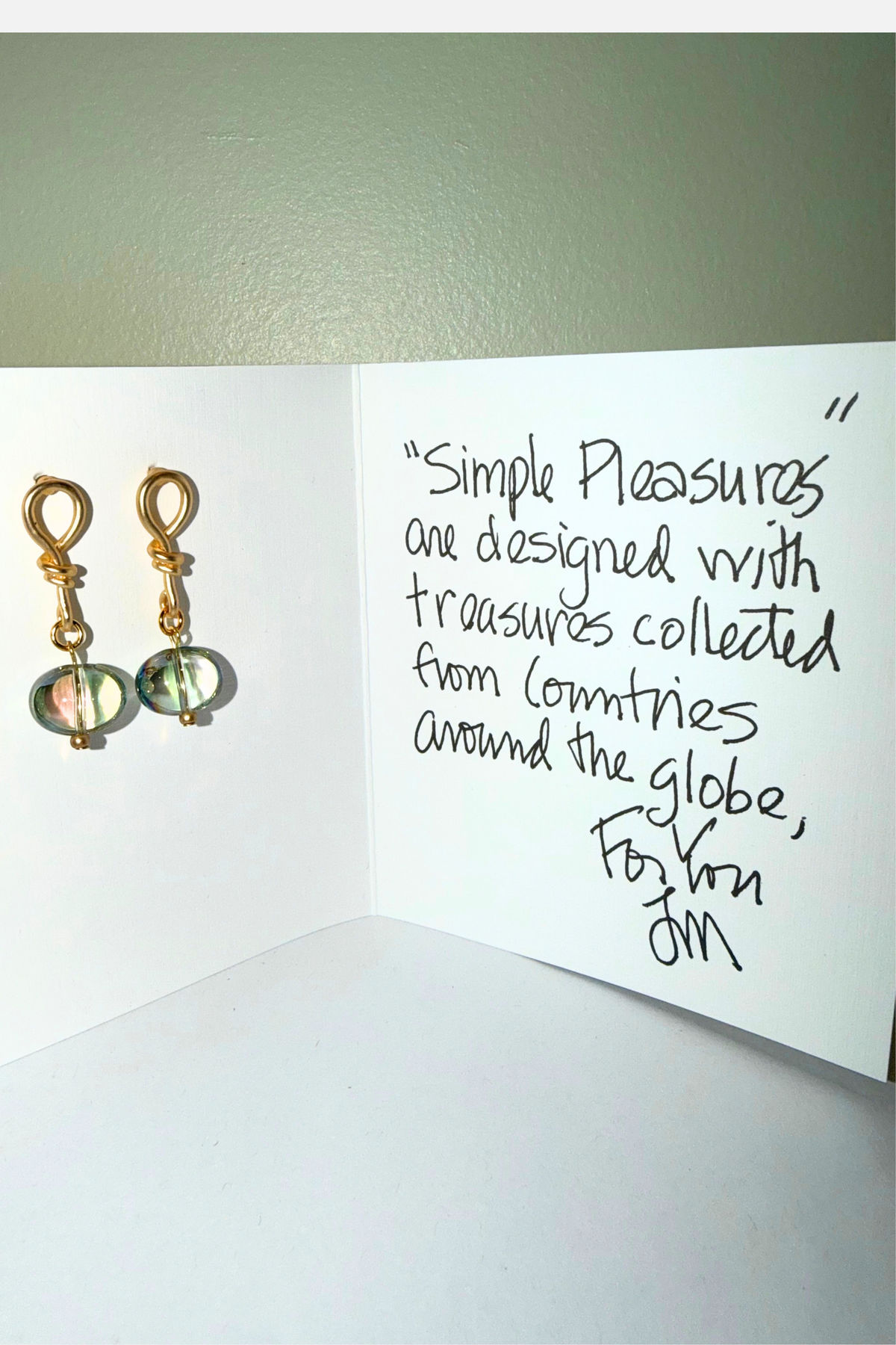 Buia Bobs Boho Earring - Gold