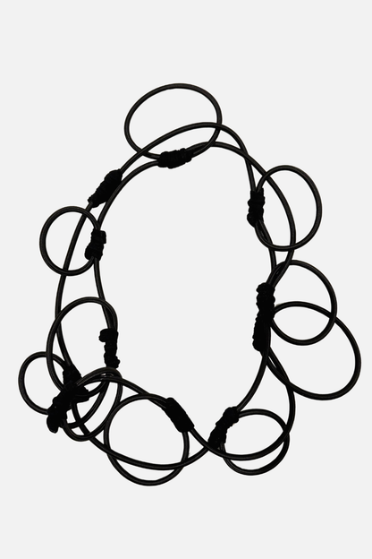 Slip and Slide Necklace - Black