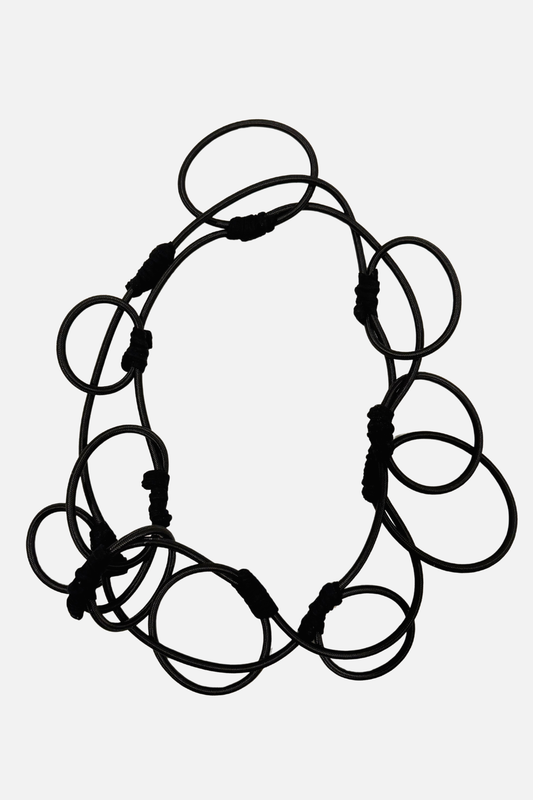Slip and Slide Necklace - Black