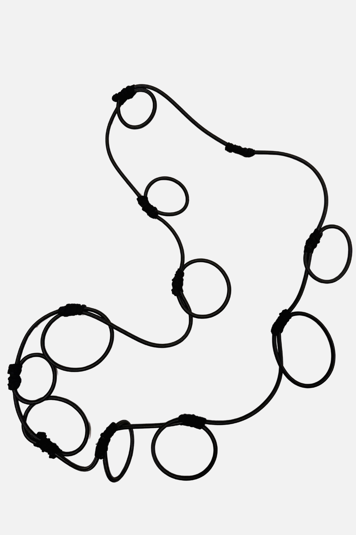 Slip and Slide Necklace - Black
