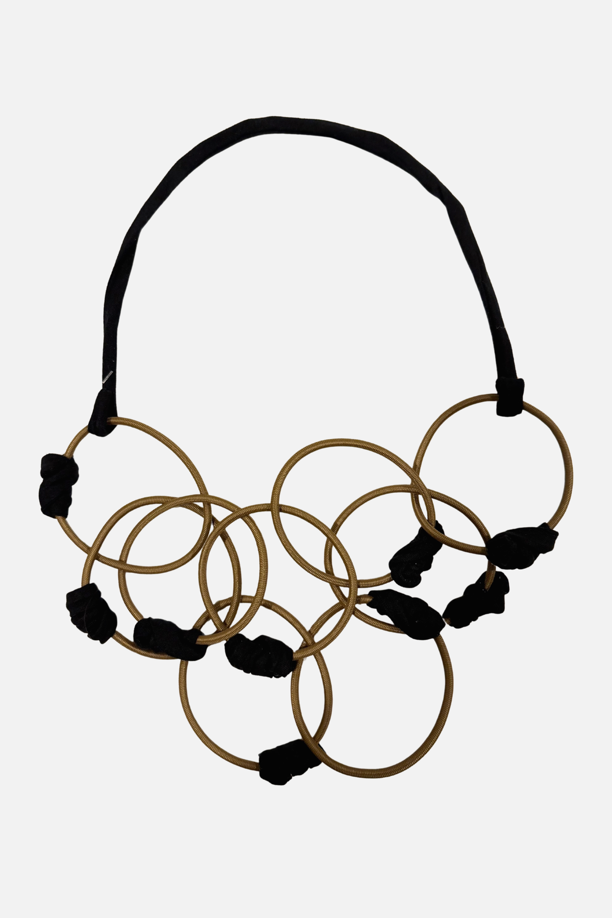 Ringo Necklace - Bronze & Black
